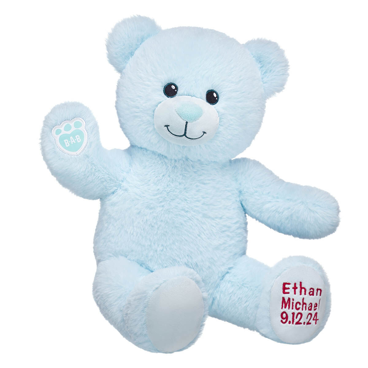 White and blue teddy bear new arrivals